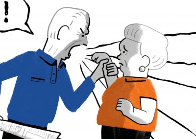 Prevenzione della violenza nelle coppie anziane